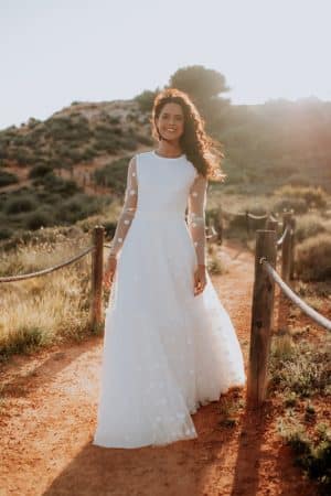 Vestido de Novia Agua