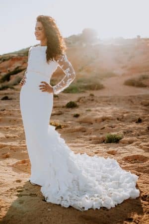 Vestido de Novia Pétalo
