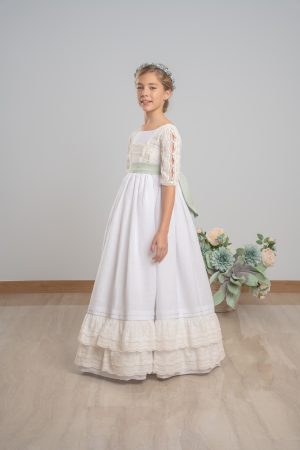 VESTIDO DE COMUNIÓN FLORENCIA