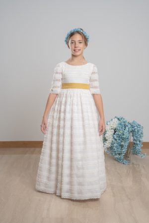 VESTIDO DE COMUNIÓN VENECIA