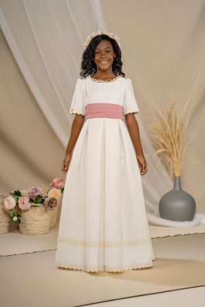 VESTIDO DE COMUNIÓN TURMALINA