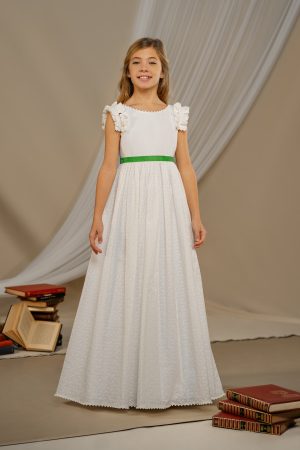 VESTIDO DE COMUNIÓN JADE