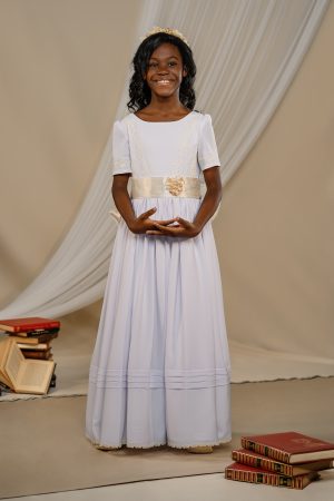 VESTIDO DE COMUNIÓN JASPE